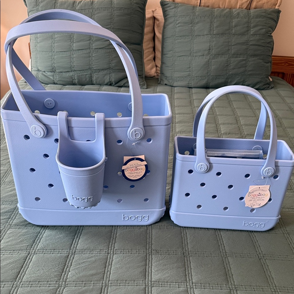 BOGG BAG Light Blue Tote Set